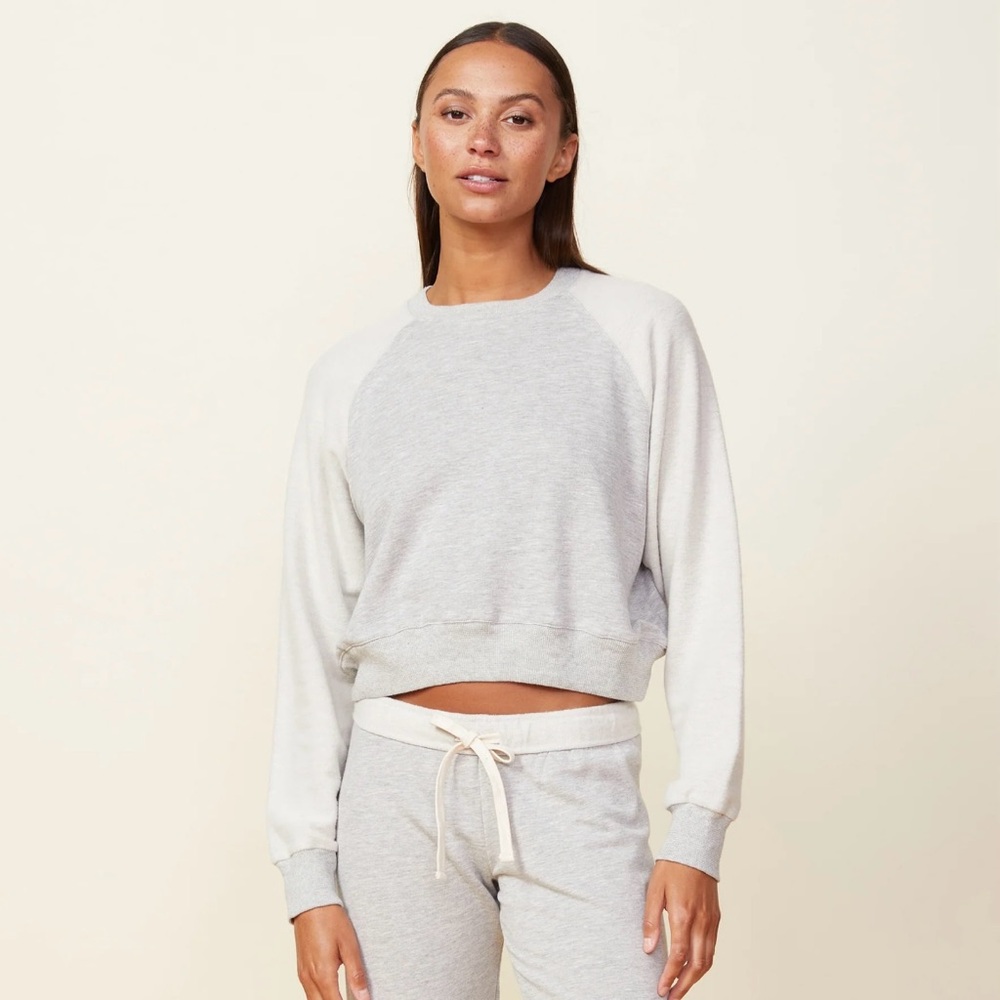 Monrow Supersoft Fleece Set - top NWT, pants worn once